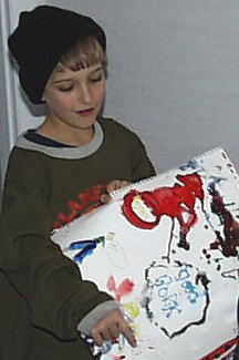 showing artwork showing artwork