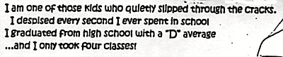 i am one of those kids